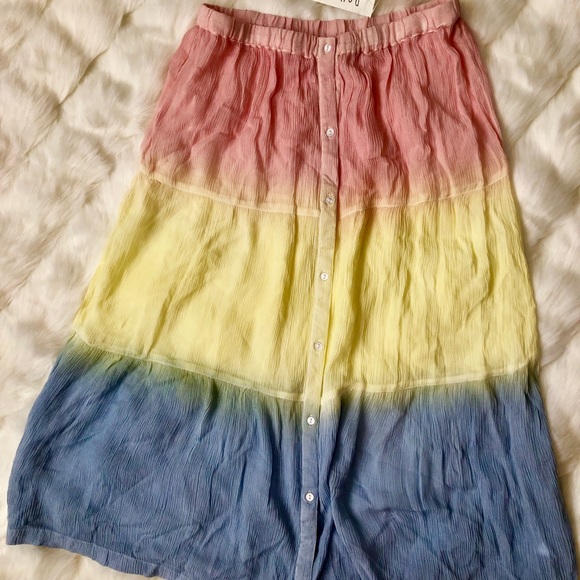 Boho Soul Ombré Skirt-NWT - Picture 3 of 5